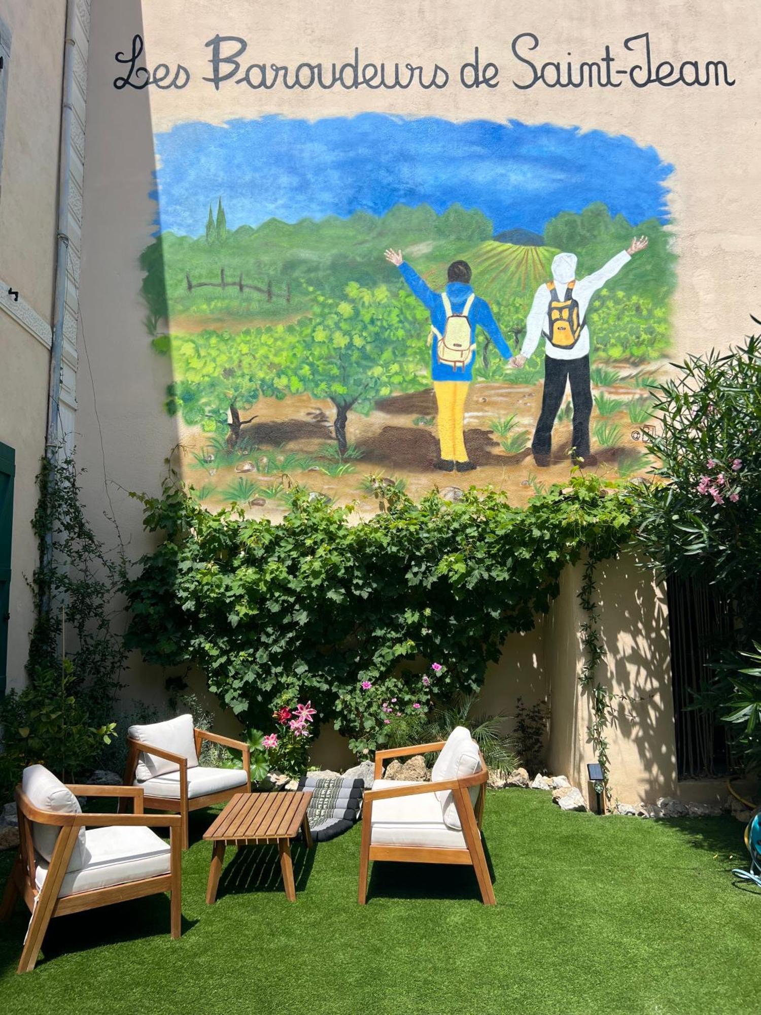 Bed and Breakfast Les Baroudeurs De Saint Jean Exteriér fotografie